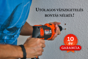 utólagos vízszigetelés